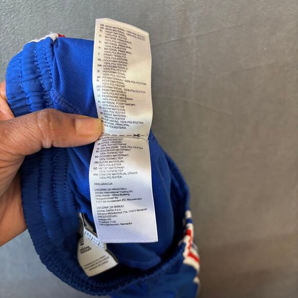 Vintage Adidas Joggers Aloxe Small 3 Stripes USA Joggers Soccer Out of Stock - Picture 16 of 16